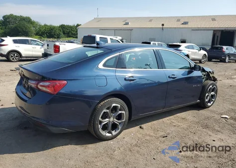 2020 Chevrolet Malibu Lt из США, поврежденный, VIN 1G1ZD5ST1LF122179